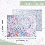 Maison d' Hermine Placemats Set of 4 Reusable 100% Cotton (13"x19") - Image 4