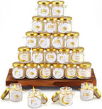 MTLEE 24 Pcs Eid Mubarak Scented Soy Candles 1.8 oz Glass Ramadan Scented Candle Gifts for Women Muslim Islamic Gifts for Family Eid Party Favors Table Decorations by MTLEE
