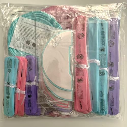 WOLHOWLTD Mermaid Theme Paper Decoration Set - 33 Pcs Paper Lanterns, Pompoms, Honeycomb Decorations for Mermaid Theme, Baby Shower,Wedding Rainbow Birthday Party Home Decoration(Pink Blue Purple) - Image 5