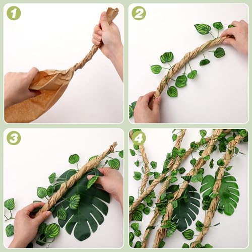 1 Set Jungle Theme Party Decoration Vine for Classroom,Classic - Image 4