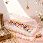 LJY 10 Clear Rectangular Plastic Boxes, 6.1 x 2.6 x 1.2 in for Beads - Image 4
