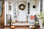 Welcome To The Lake Sign for Front Door, 4ft Tall Front Porch Decor, Vertical Wooden Signs for Front Porch, Rustic Farmhouse Wood Porch Decorations Outdoor - Image 2