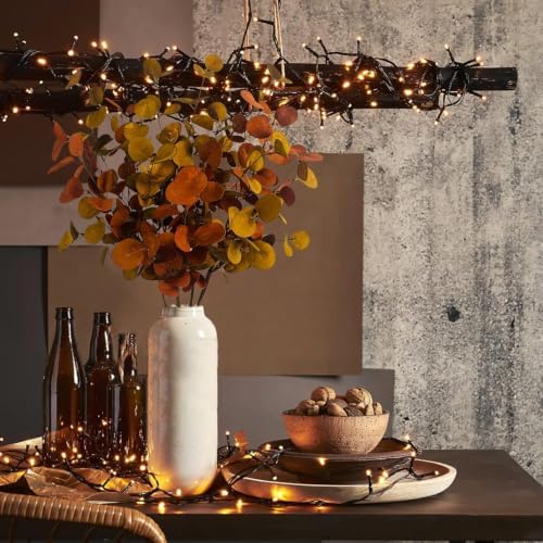 24 Pcs Artificial Fall Eucalyptus Stems, 26.7 Inch - Image 7
