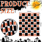 Buryeah Halloween Pumpkin Knit Throw Blanket, 50 x 60 Inch Grimace Reversible Knitted Throw Blanket, Cozy Lightweight Soft Gift for Couch Sofa Bed - Image 4