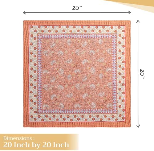 Maison d' Hermine Cloth Napkins Set of 4 Reusable 100% Cotton (20" x 20") - Image 4