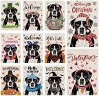 Seasonal Garden Flags Sets - Boxer Decortions Dog Flags Double Sided Flags Set of 11 Holiday Farmhouse Indoor Outdoor Yard Lawn Christmas Gifts Decor 12.5x18 Inch by GPGHEFlags