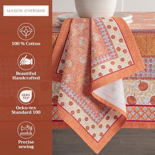 Maison d' Hermine Cloth Napkins Set of 4 Reusable 100% Cotton (20" x 20") - Image 2