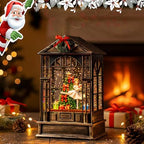Christmas Snow Globe, Lighted Christmas Tree Clara &Nutcracker Scene, Musical Snow Water Lantern Swirling Glittering Holiday Decoration and Gift for Family or Friends - Image 6