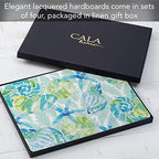 Isla Mona Coast Boxed Set of 4 Premium Hardboard Placemats - Image 7