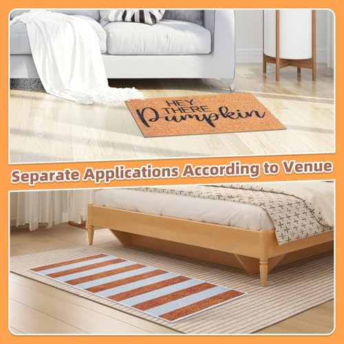 2 Pcs Fall Doormat Hey There Pumpkin Door Mat forOutdoor - Image 5