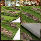 1 Pcs Fake Moss Bark Table Runner Halloween Enchanted Forest - Image 4