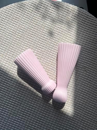 Taper Candle Holders for Candlesticks Ceramic Candle Stick Candle Holder- Set of 2 Decorative Candle Stand for Wedding Decor,Dinner Party and Table Centerpieces,Housewarming Gift Pink - Image 4