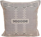 Indian Cotton Cushion Cover Sabra Kilim Pillow Cover Designer Decorative Sofa 18x18 Inche Handwoven Cushion Case for Farmhouse Home Decor Spring Decorative Pillow (Pattern 11) by Unknown