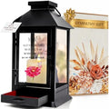 Memorial Lantern with Photo Frame & Keepsake Drawer | Ready-to-Gift Box by STILLWIND