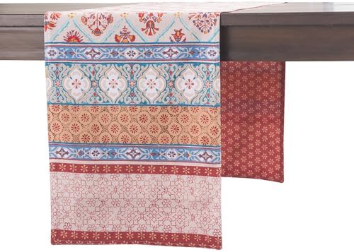 Maison d' Hermine Table Runner 100% Cotton 14.50" x 72" (Double Layer) by MaisondHermine
