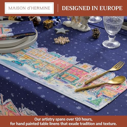 Maison d' Hermine Placemats Set of 4 Reusable 100% Cotton (13"x19") - Image 2