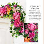 Balsam Hill Outdoor Radiant Peony Spring & Summer Garland - 6' Premium UV-Protected Artificial Floral Garland for Porch, Railing, & Outdoor Spring Decor - Image 4