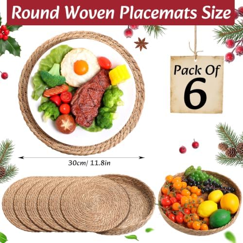 Boho Table Runner and Placemats Set, 6 Sets, Red B, 12x72 - Image 3