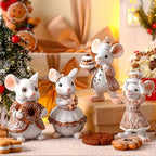 Thyle 4 Pcs Christmas Gingerbread House Decorations - Image 2