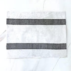 HeMiaor Placemats Set of 4 Elegant Decorative Luxurious Velvet Bling Sequins Place Mats for Dinner Table 12x16 inches (Cream White) - Image 4
