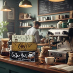3 Pcs Vintage Wooden Box with Words Coffee Bar Love Is Brewing - Image 6