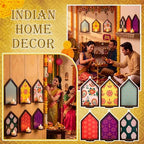 Mumufy 6pcs Diwali Tealight Candle Holder Diwali Decoration Jharokha Design - Image 6