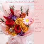Lovenfold Flowers for Delivery,Preserved Flowers Bouquets,Red Rose Bouquets that Last 1-3 Years,Birthday Flowers Gifts for Women Mom Grandma Wife Friends - Image 4
