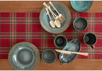 Solino Home 100% Linen Table Runner Red, Classic Tartan Plaid 14 x 120 in - Image 3