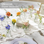 Glasseam Mini Bud Vases for Centerpieces: 40Pcs Clear Glass Vases in Bulk - Image 6