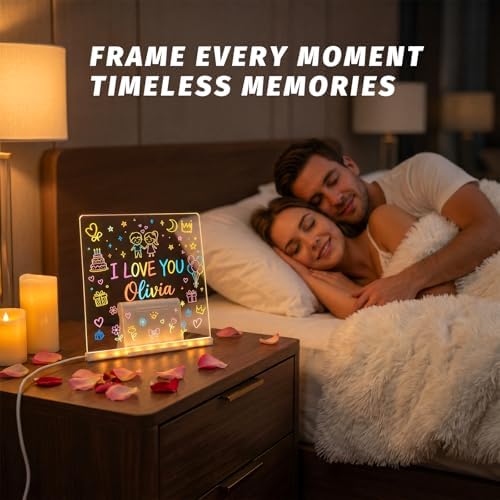 I Love You Romantic Decorations Special Night - Luminary Bags with LED Message Board & Stand, 5 Pens, 30 Heart Tea Lights, 10 Balloons and 2000 Rose Petals, Proposal Anniversary Valentines Day Decor - Image 5