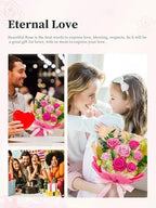 Preserved Flowers Bouquet, Forever Flowers for Delivery,Eteranl Roses - Image 4