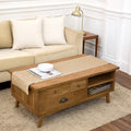 Solino Home 100% Pure Linen Dining Table Runner Beige Hemstitch, 14 x 60 in by SolinoHome