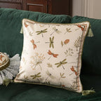 ISAENNE Designer Velvet Throw Pillow Covers,18"x18" Set of 2-Grace B - Image 2