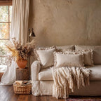 patdrea Vintage Linen Throw Pillow Covers,Set of 2,12"x20"-Kubum - Image 4