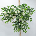 Artificial Italian Ruscus Greenery Stems, Faux Green Leaf Garland Branches Hanging Greenery Spray for Wedding Bouquet Arch Table Centerpiece Home Decor (Green-40 Pack) - Image 5