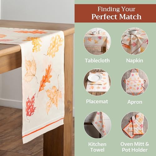 Maison d' Hermine Table Runner 100% Cotton 14.50" x 108" (Single Layer) - Image 5