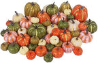 winemana 46 Pcs Artificial Pumpkins for Decorating Fall Decorations by winemana