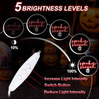 Spooky Season Neon Sign, Halloween LED Light 17x12.4 Inch - Image 3