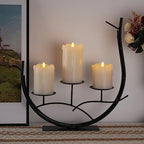 Homemory Dripping Wax Flameless LED Pillar Candles, Battery Operated with Remote Control and Timer, Set of 3, 5" H x 4" W x 6" D - Image 7