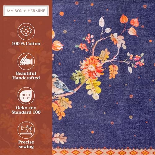 Maison d' Hermine Placemats Set of 4 Reusable 100% Cotton (13"x19") - Image 2