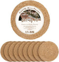 BAVIFY 13.8" Round Woven Placemats Set of 10, Table Mats for Dining Table by BavifyBaking