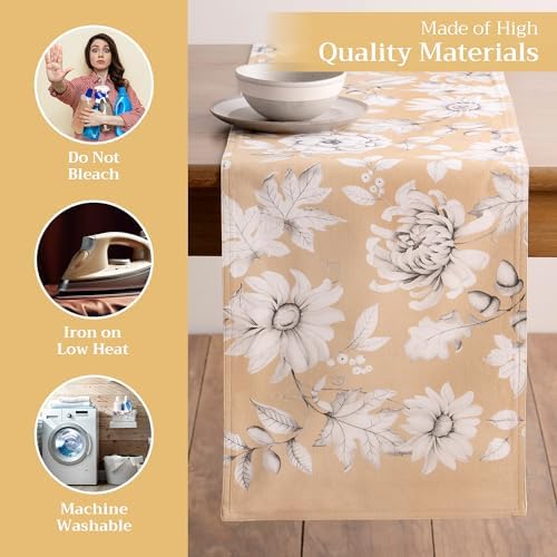 Maison d' Hermine Table Runner 100% Cotton 14.50" x 108" (Double Layer) - Image 3