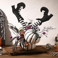 Daifunli Halloween Table Centerpieces Decorations, Witch Boot and Pumpkin by Huiinen