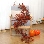 Suncalla 2 Pack Fall Decor for Home 6 ft Plum Cimicifuga Seeded Garlands - Image 4