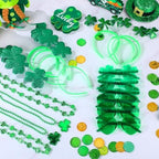 Crowye 36 Pcs St. Patricks Day Party Favors Bulk Sets, Clover - Image 6