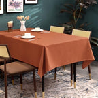 BALCONY & FALCON Rectangle Table Cloth Waterproof Cinnamon 57"x85" - Image 2