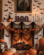 138PCS Halloween Mantel Decor Set, Boo Letters, Ghosts, Gothic Wall Decor - Image 5