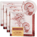 Maison d' Hermine Cloth Napkins Set of 4 Reusable 100% Cotton (20" x 20") by MaisondHermine