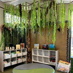 68.9ft Artificial Hanging Willow Vine Greenery Jungle Party Wall DIY Decor - Image 7
