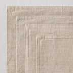 MIULEE Beige Boho Linen Decorative Pillow Covers 20x20 Inch Pack of 4 - Image 6